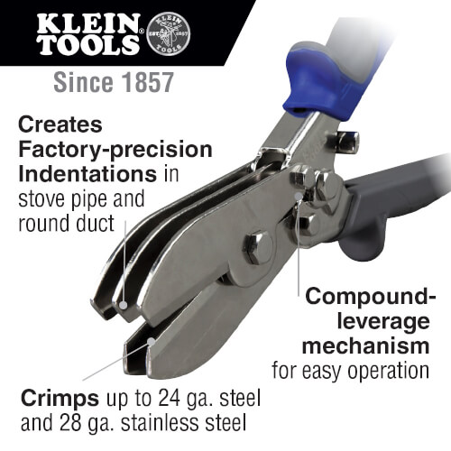 5 Blade Duct Crimper