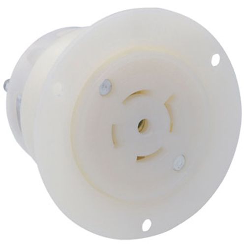 Main product image of 20A, Flanged Outlet Locking Receptacle, Industrial Grade