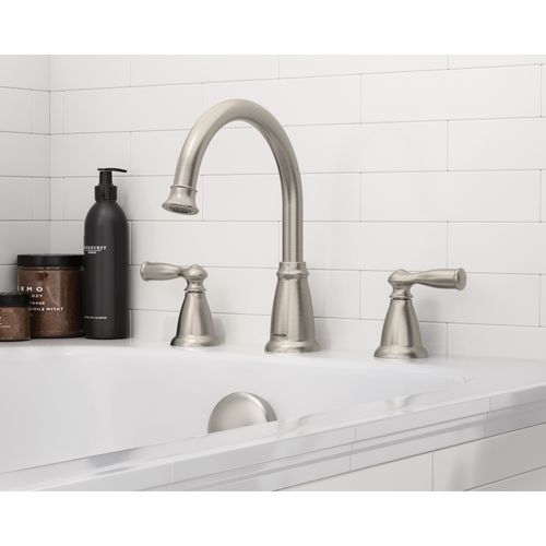 Main product image of Banbury  2 Handle High Arc Roman Tub Faucet, 86924SRN (Spot Resist Brushed Nickel)