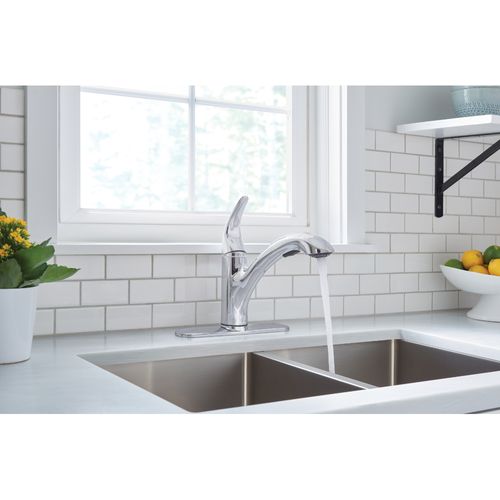 Main product image of Medina One-Handle Pullout Kitchen Faucet, 87039 (Chrome)