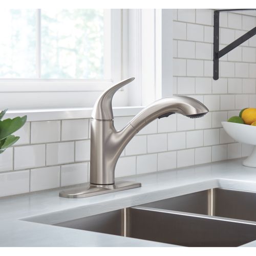 Main product image of Medina 1 Handle Pullout Kitchen, 87039SRS (Spot Resist Stainless)