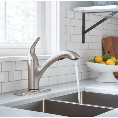 Main product image of Medina 1 Handle Pullout Kitchen, 87039SRS (Spot Resist Stainless)