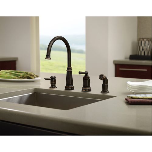 Main product image of Edison One-handle High Arc Kitchen Faucet (Mediterranean Bronze), 87042BRB
