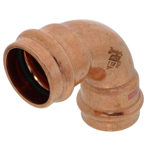 Main product image of 1-1/8" ZoomLock MAX 90-Degree Elbow (MZK-90E18-HNBR)