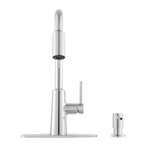 Main product image of Nori One-Handle High Arc Pulldown Kitchen Faucet, 87066 (Chrome)