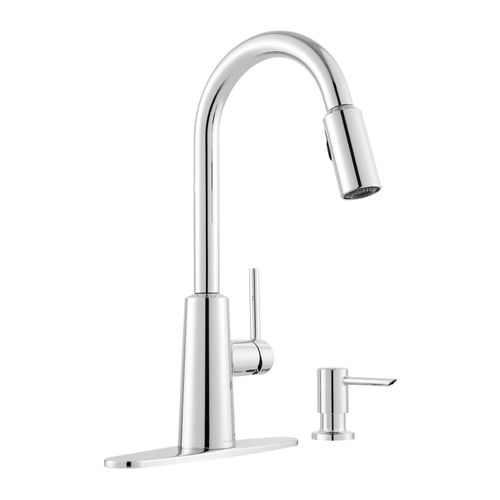 Main product image of Nori One-Handle High Arc Pulldown Kitchen Faucet, 87066 (Chrome)
