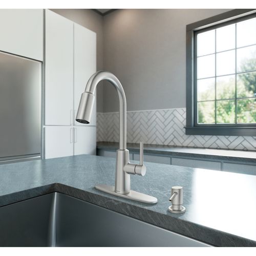 Main product image of Nori 1 Handle High Arc Pulldown Kitchen Faucet, 87066SRS (Spot Resist Stainless)