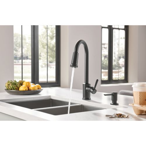 Main product image of Indi One-Handle Pulldown Kitchen Faucet, 87090BL (Matte Black)