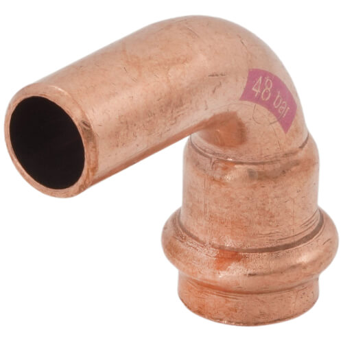 Main product image of 1/2" ZoomLock MAX 90-Degree Street Elbow (MZK-90SE8-HNBR)