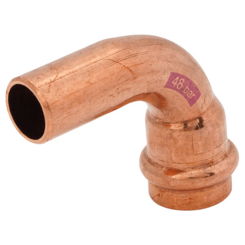 Main product image of 5/8" ZoomLock MAX 90-Degree Street Elbow (MZK-90SE10-HNBR)