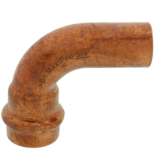 Main product image of 3/4" ZoomLock MAX 90-Degree Street Elbow (MZK-90SE12-HNBR)
