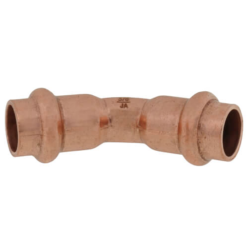 Main product image of 3/8" ZoomLock MAX 45-Degree Elbow (MZK-45E6-HNBR)