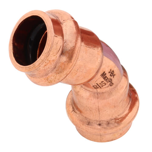 Main product image of 1/2" ZoomLock MAX 45-Degree Elbow (MZK-45E8-HNBR)