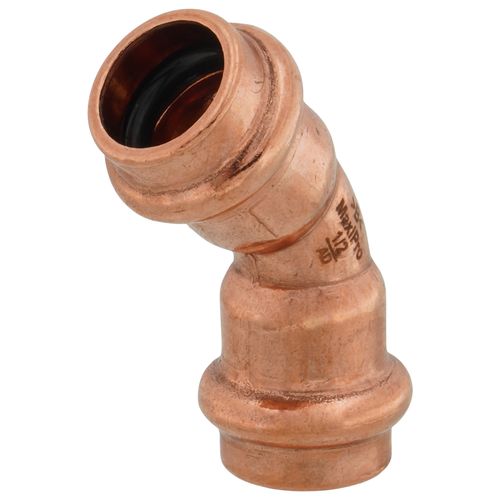 Main product image of 1/2" ZoomLock MAX 45-Degree Elbow (MZK-45E8-HNBR)