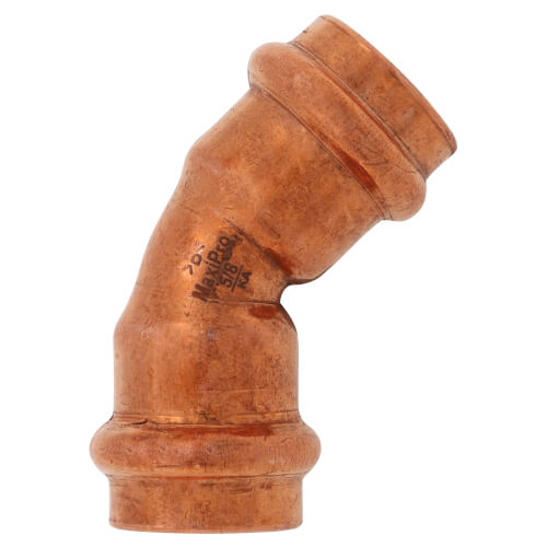 5/8" ZoomLock MAX 45-Degree Elbow (MZK-45E10-HNBR)