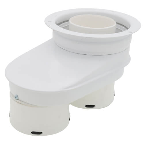 Main product image of Twin Pipe Vent Adapter for Greenstar (White), 87182262890