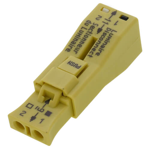 873902/PW05200 WAGO 873902/PW05200 Luminaire Disconnect, 2Pole