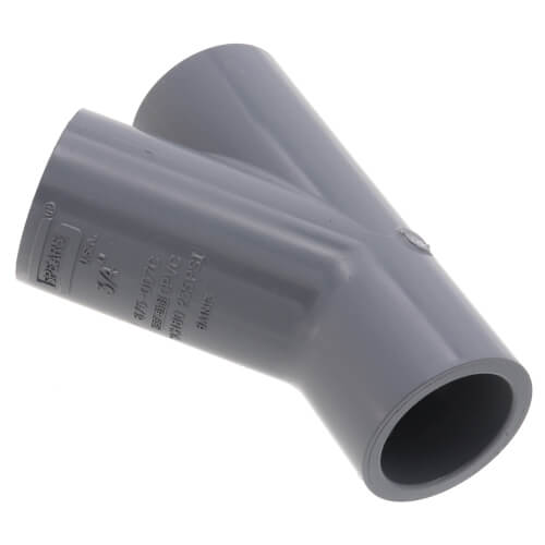 Main product image of 3/4" CPVC Schedule 80 WYE Socket Connection (235 PSI)