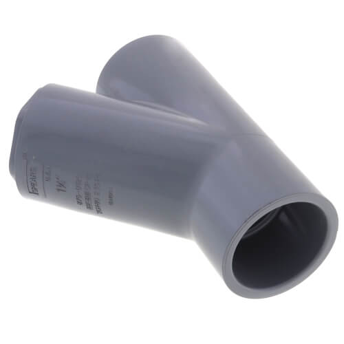 Main product image of 1-1/4" x 1-1/4" x 3/4" CPVC Schedule 80 Reducing WYE Socket Connection (235 PSI)