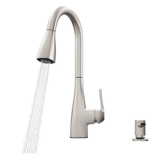 Main product image of Kiran 1 Handle High Arc Pulldown Kitchen Faucet, 87599SRS (Spot Resist Stainless)