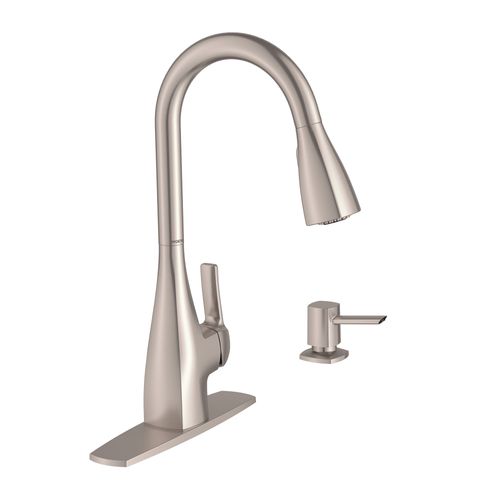 Main product image of Kiran 1 Handle High Arc Pulldown Kitchen Faucet, 87599SRS (Spot Resist Stainless)