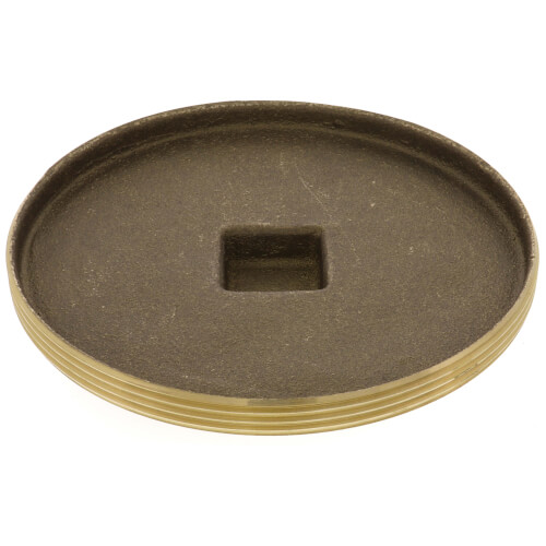 Main product image of 6" Brass Raised Head Cleanout Plug