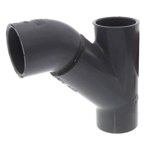 Main product image of 4" CPVC Schedule 80 Combination WYE & 45° Elbow, Socket (150 PSI)