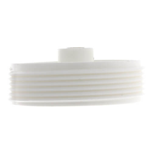 Main product image of 2" Slotted Polypro Flush Plug w/ Threaded Brass Insert