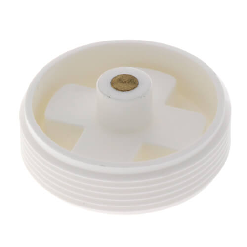 Main product image of 2" Slotted Polypro Flush Plug w/ Threaded Brass Insert