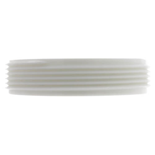 Main product image of 3-1/2" Slotted Polypro Flush Plug w/ Threaded Brass Insert