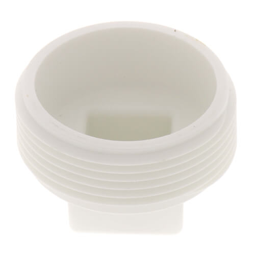 Main product image of 1-1/2" Square Head Polypro Cleanout Plug (White)