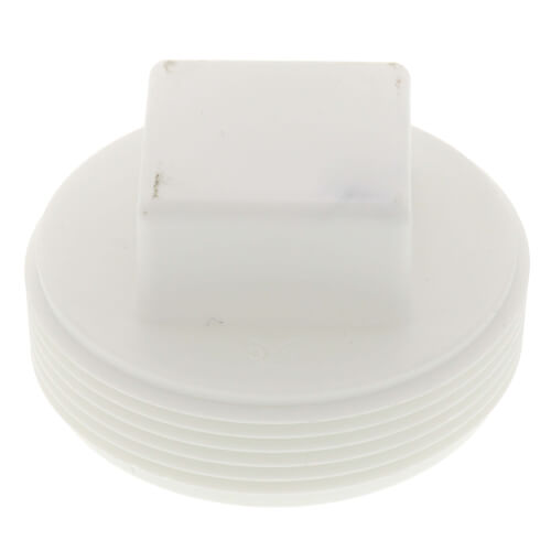 Main product image of 2" Square Head Polypro Cleanout Plug (White)
