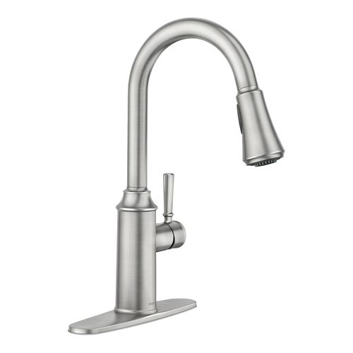 Main product image of Conneaut 1 Handle High Arc Pulldown Kitchen Faucet, 87801SRS (Spot Resist Stainless)