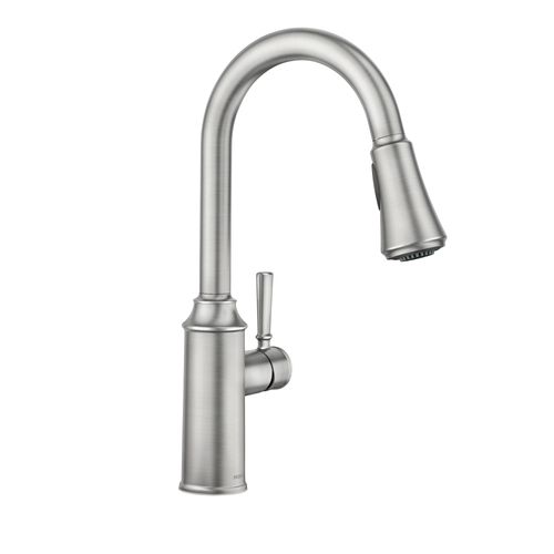 Main product image of Conneaut 1 Handle High Arc Pulldown Kitchen Faucet, 87801SRS (Spot Resist Stainless)