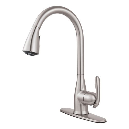 Main product image of Haysfield 1 Handle High Arc Kitchen Faucet, 87879SRS (Spot Resist Stainless)