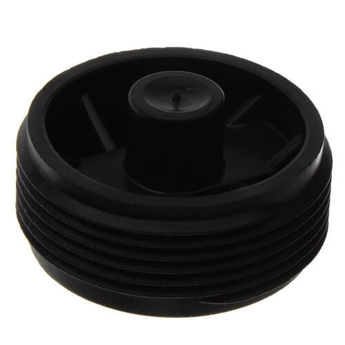 Main product image of 1-1/2" Slotted ABS Flush Plug w/ Threaded Brass Insert