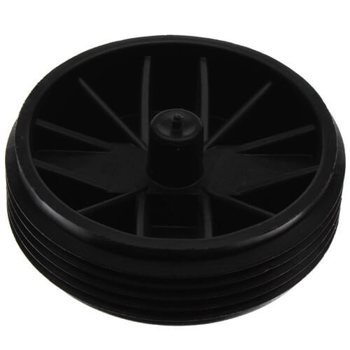 Main product image of 2-1/2" Slotted ABS Flush Plug w/ Threaded Brass Insert