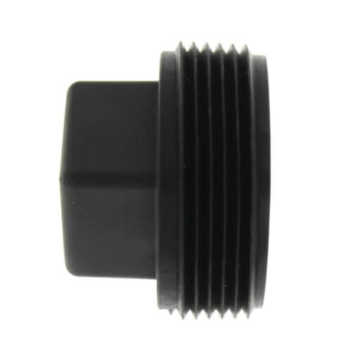 Main product image of 1-1/2" Square Head Polypro Cleanout Plug (Black)