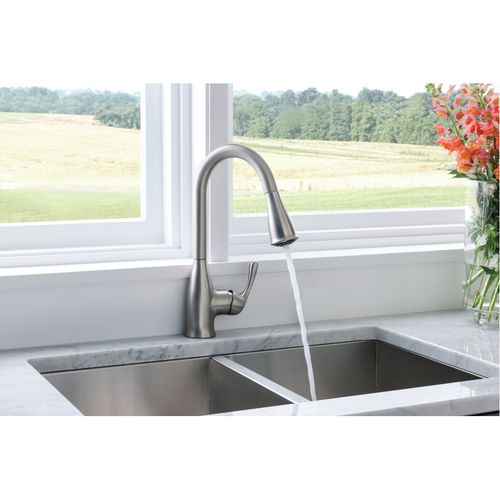 Main product image of Kaden One-handle Pulldown Kitchen Faucet (Spot Resist Stainless), 87966SRS