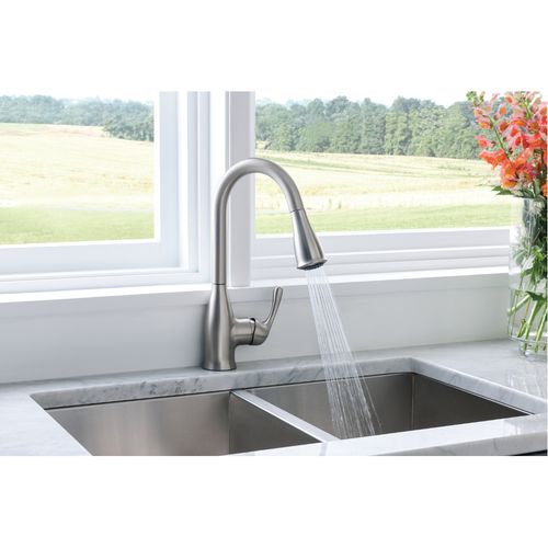 Main product image of Kaden One-handle Pulldown Kitchen Faucet (Spot Resist Stainless), 87966SRS