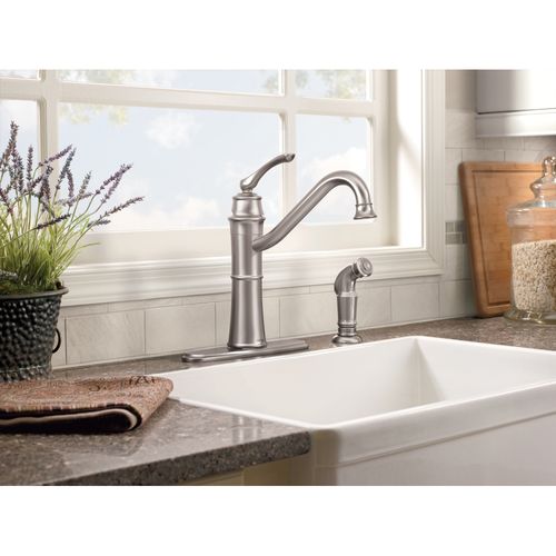 Main product image of Wetherly One-Handle High Arc Kitchen Faucet, 87999SRS (Spot Resist Stainless)