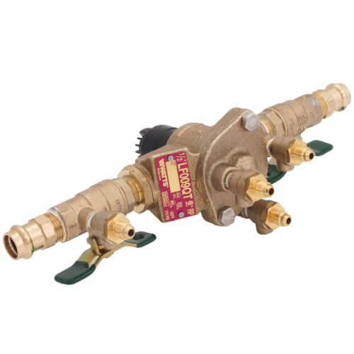 Main product image of 1/2" Lead Free Bronze RPZ w/ Press Connections (LF009FS)