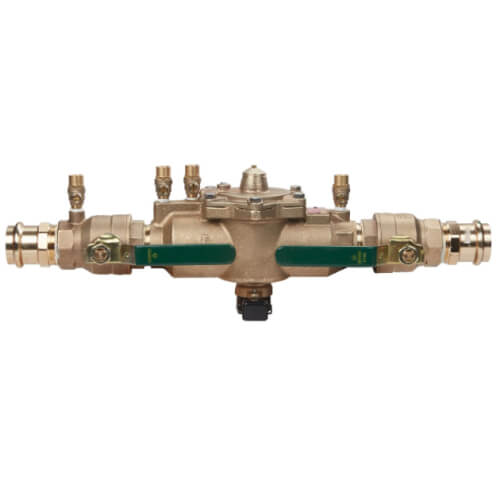 Main product image of 1-1/2" LF009M2-QTW/PRS-FS Lead Free Bronze RPZ w/ Press Connections & Flood Sensor Connectivity
