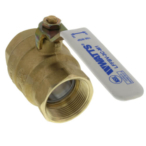 Main product image of LFFBV-3C-M1, 1-1/2" Full Port Threaded Ball Valve, Lead Free