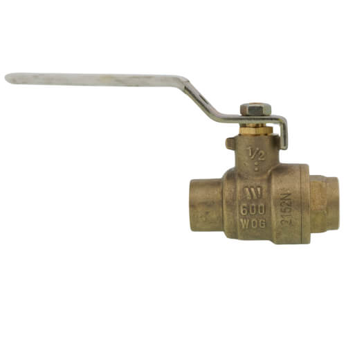 Main product image of LFFBVS-3C-M1, 1/2" Full Port Sweat Ball Valve (Lead Free)