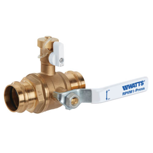 Main product image of 1-1/4" Press Residential Purge Valve (Lead Free)