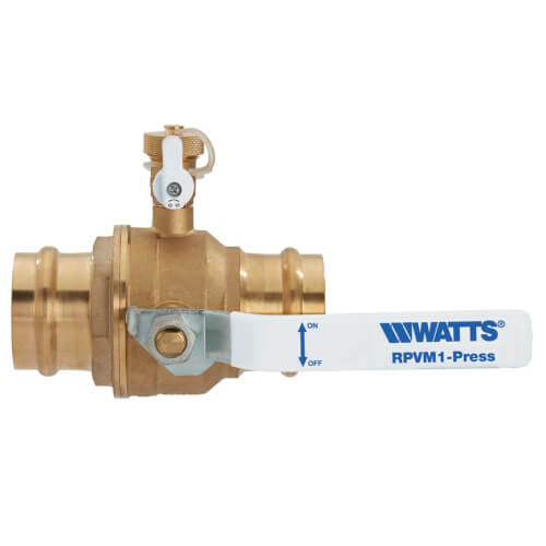 Main product image of 1-1/2" Press Residential Purge Valve (Lead Free)