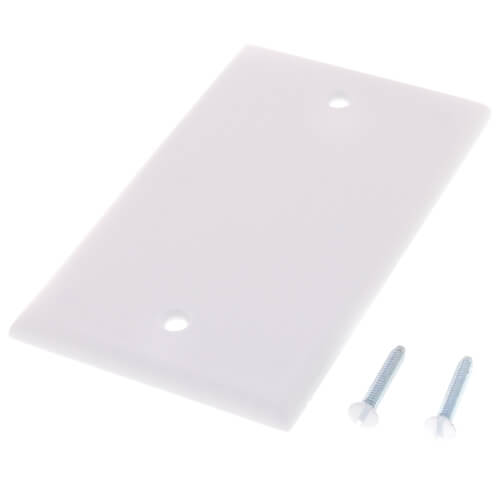 Main product image of 1-Gang No Device Blank Wall Plate, Box Mount (White)