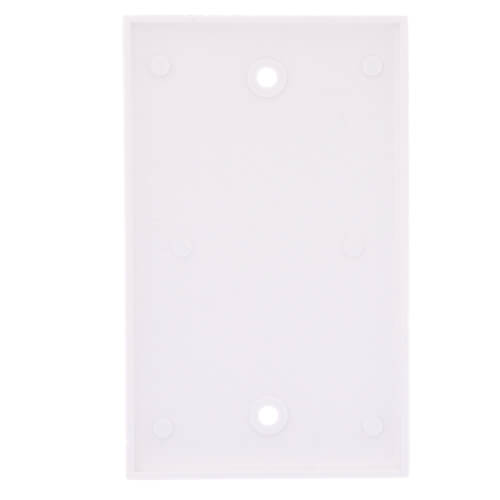 Main product image of 1-Gang No Device Blank Wall Plate, Box Mount (White)