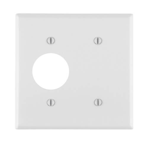 88085 Leviton 88085 2Gang Electrical Wall Plate Combo, 1 Blank & 1